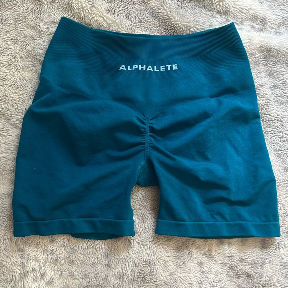 Alphalete Amplify Shorts Galactic Ocean